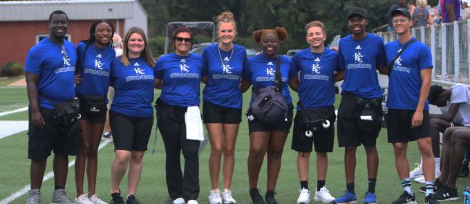 Physical trainers at Kilgore College