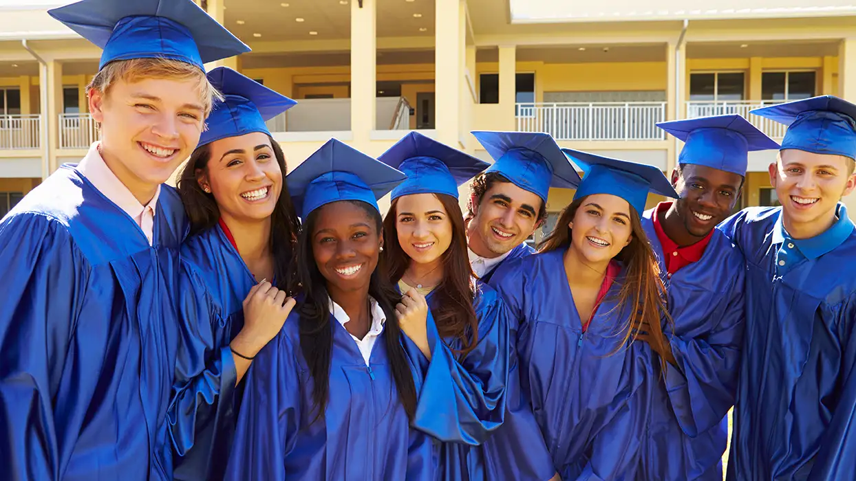 graduating students at Kilgore College