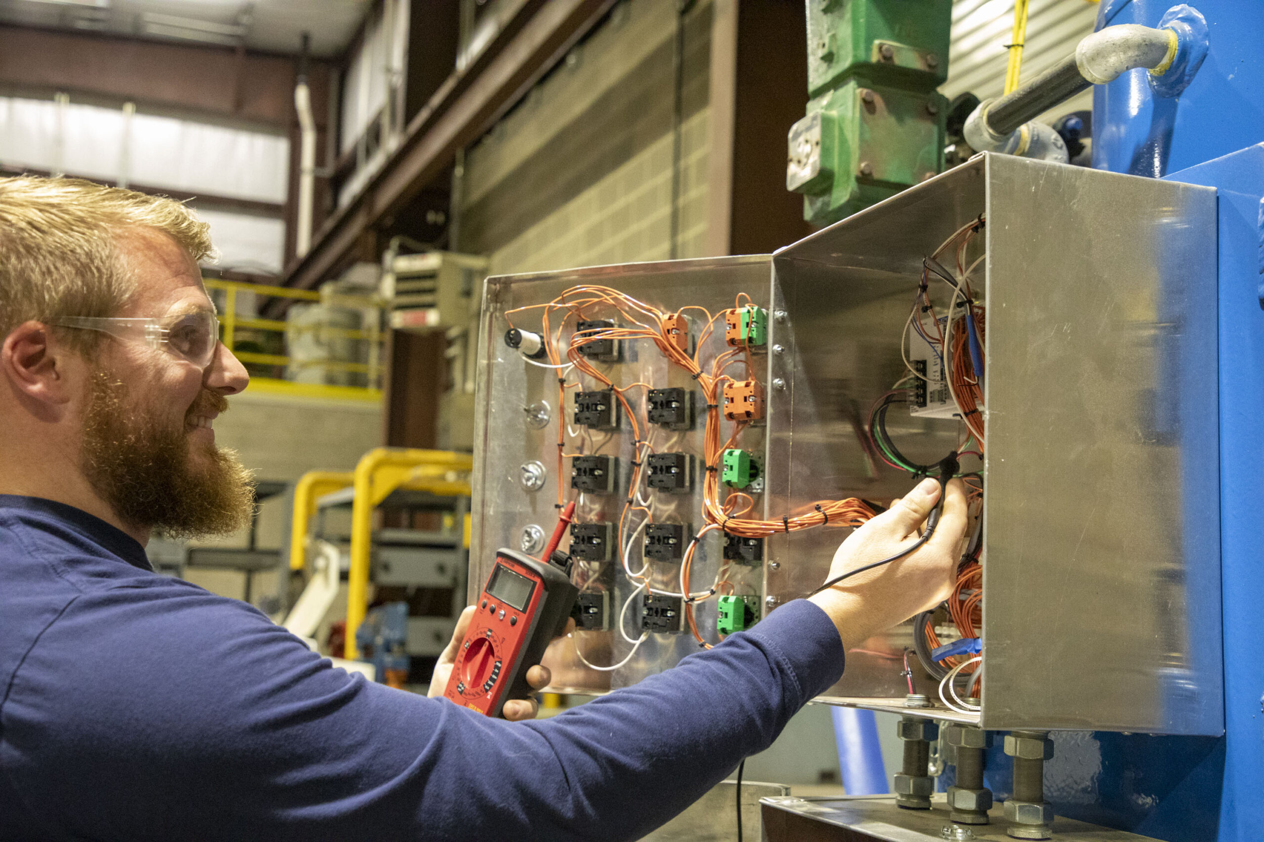 Electrical education work at Kilgore College