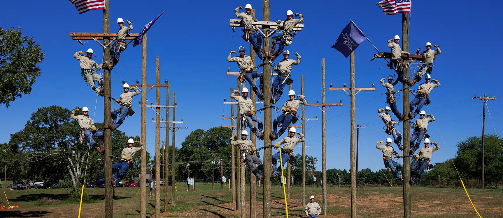 Kilgore College Electrical Power Technology students